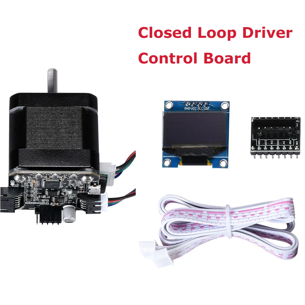 BIGTREETECH S42A 42 Шаговый двигатель Закрытая петля драйвер плата управления OLED Reprap tmc2130