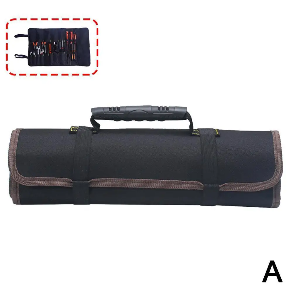 

Multifunctional Reel-type Tool Storage Bag Household Repair Bag Insert Appliance Wear-resistant Portable And O0N9
