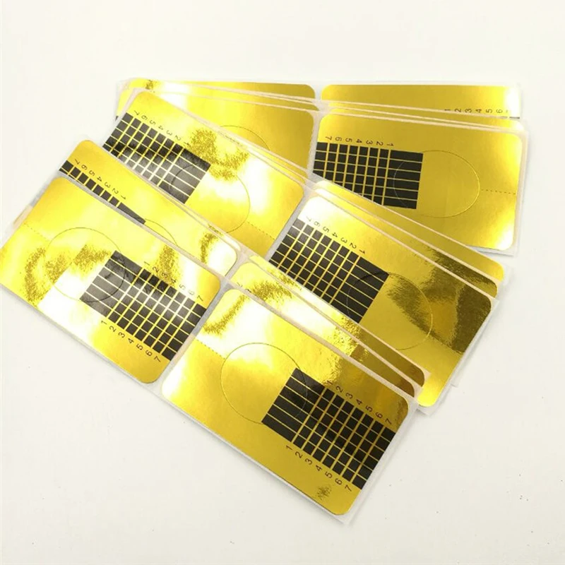 500 шт. форма для французского маникюра акриловый УФ гель наращивания гелевая