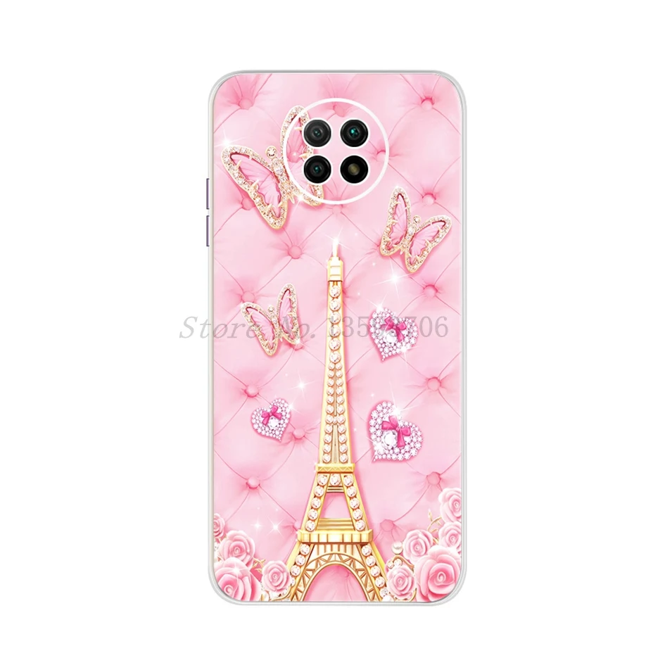 xiaomi leather case design Case For Xiaomi Redmi Note 9 9T 5G Cover Soft Flower Girls Silicon Coque Cover For Xiomi Redmi Note 9 5G Note9 9T 5G Phone Cases xiaomi leather case glass