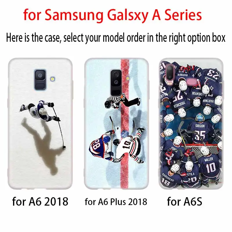 Чехол для хоккея силиконовый чехол Samsung A50 A70 A80 A30 A40 A90 A6 A8 A9 A7 A5 A3 Plus 2018 2017 2016