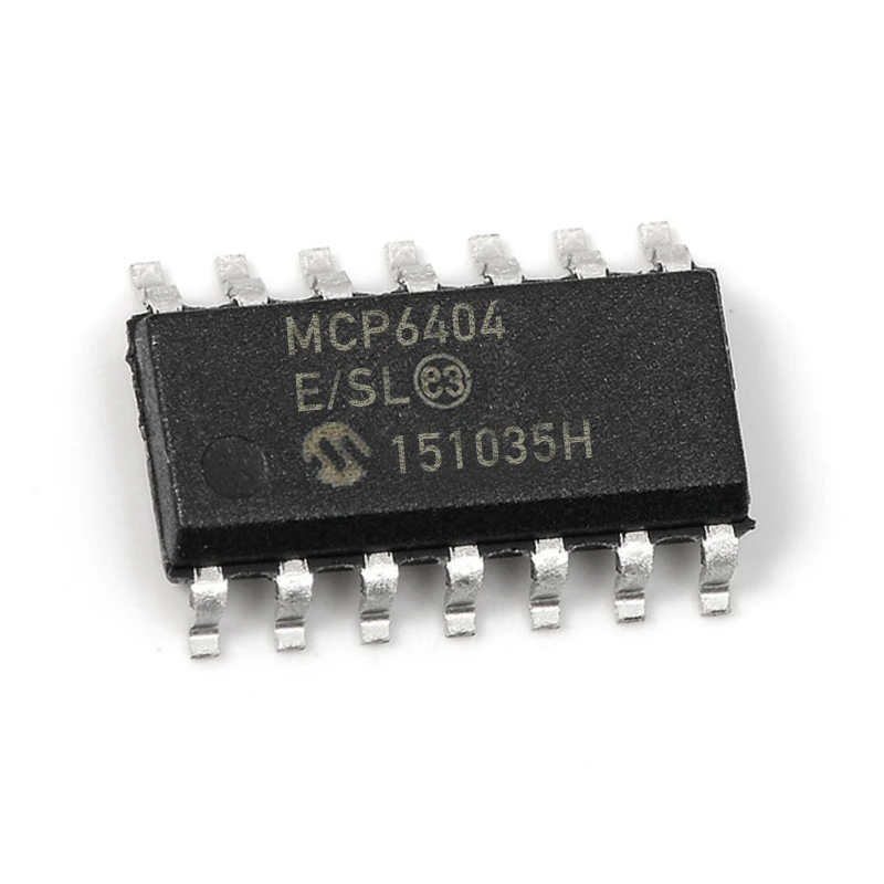 

1-100 PCS MCP6404-E/SL Package SOP-14 MCP6404 Linear Device Operational Amplifier IC Chip Brand New Original