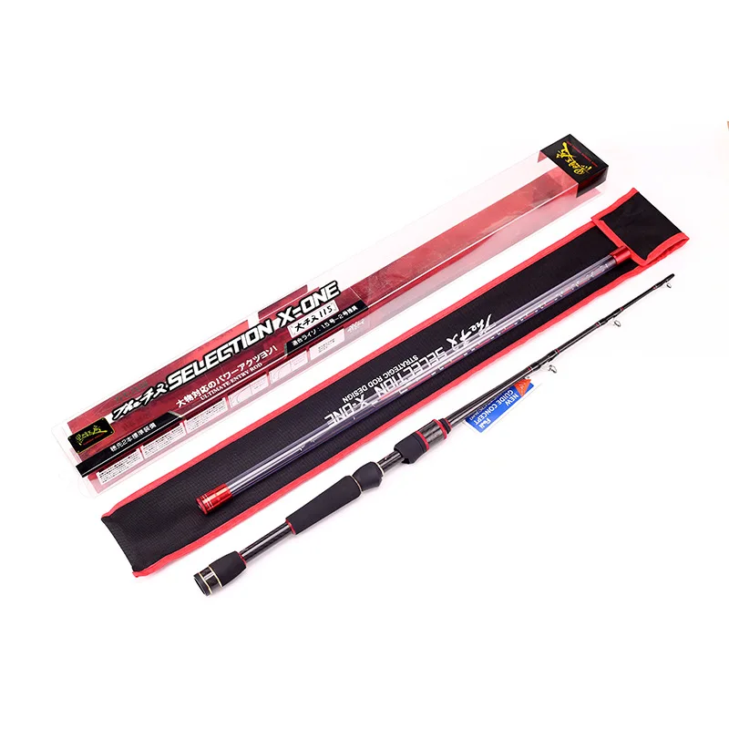 Карбоновая рыболовная удочка KASE IKADA raft rod KM японское позиционирование/RUGGER BB4/X-ONE 115