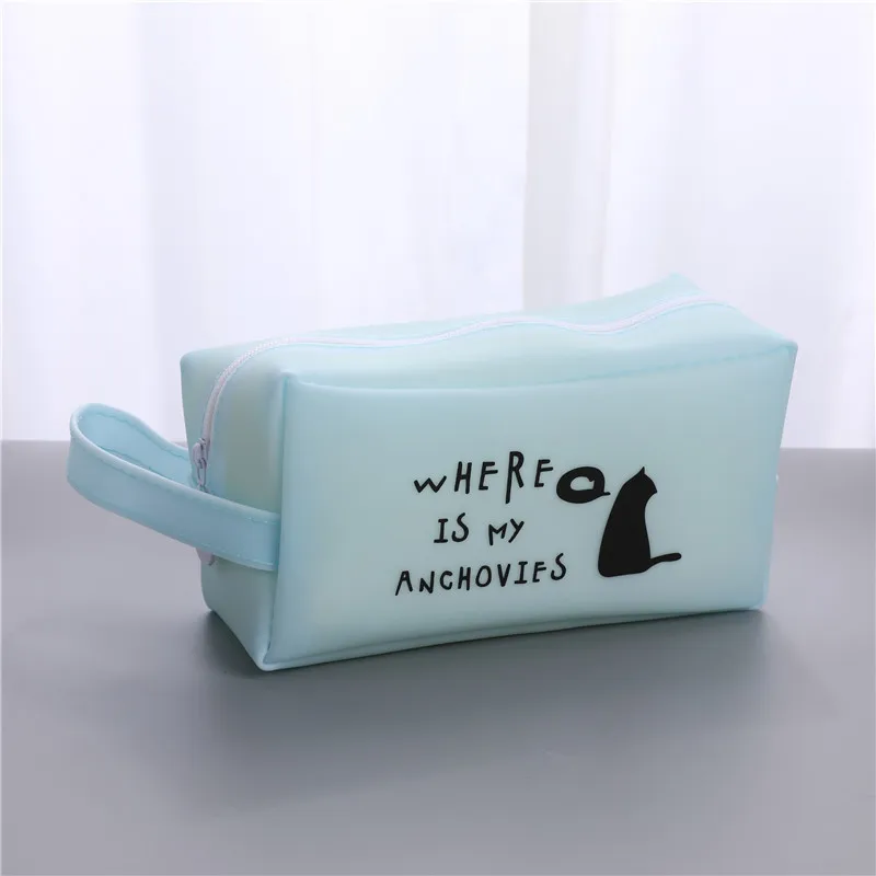 Милый мультяшный чехол для карандашей вместительный школьный футляр ручек милый