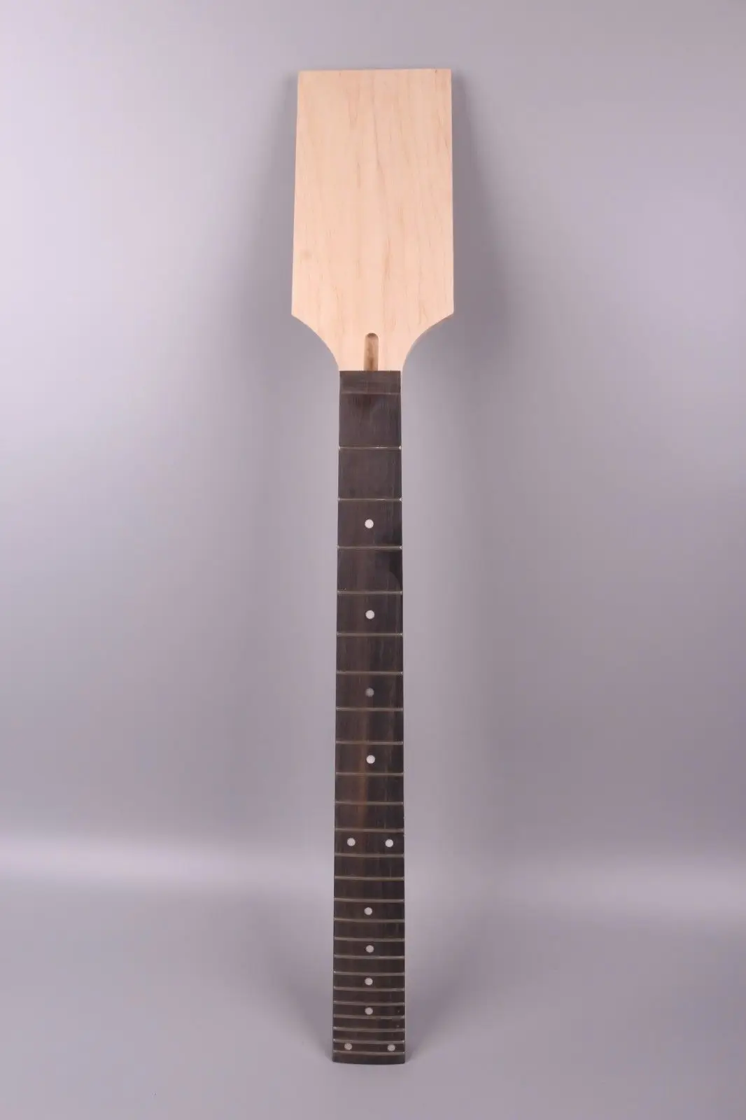 

Unfinished Guitar Neck maple 24 fret 24.75in Fretboard Blank Paddle Headstock