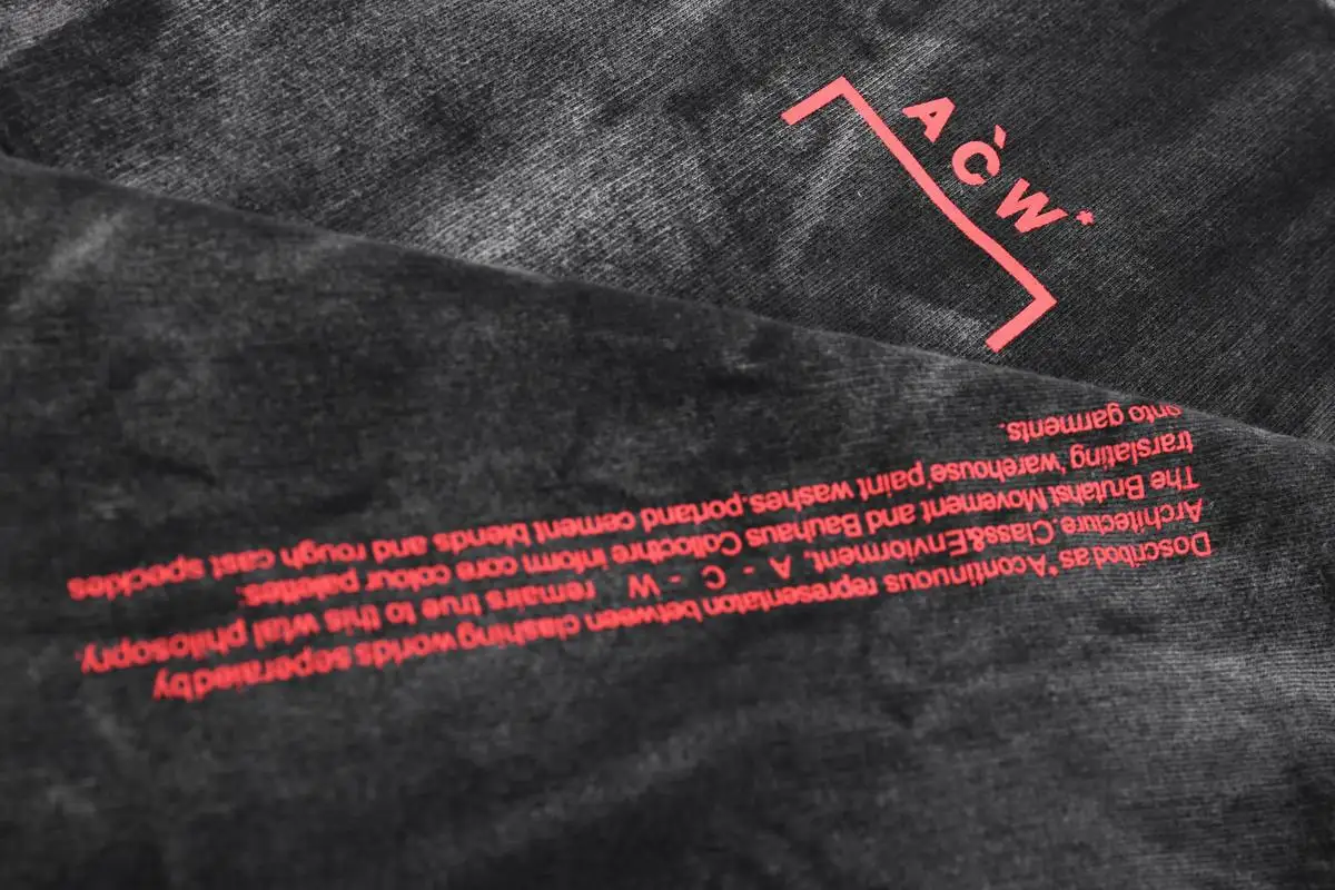 

A COLD WALL* Sweatshirts British Culture Men Women Top Quality Hand Print ACW sweatshirt Washed Old Vintage A-Cold-Wall Pullover