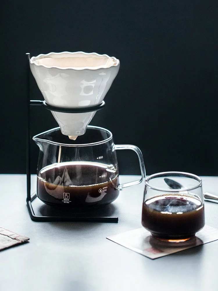 Фильтр для кофе эспрессо V60 многоразовая керамическая кофейная капельница