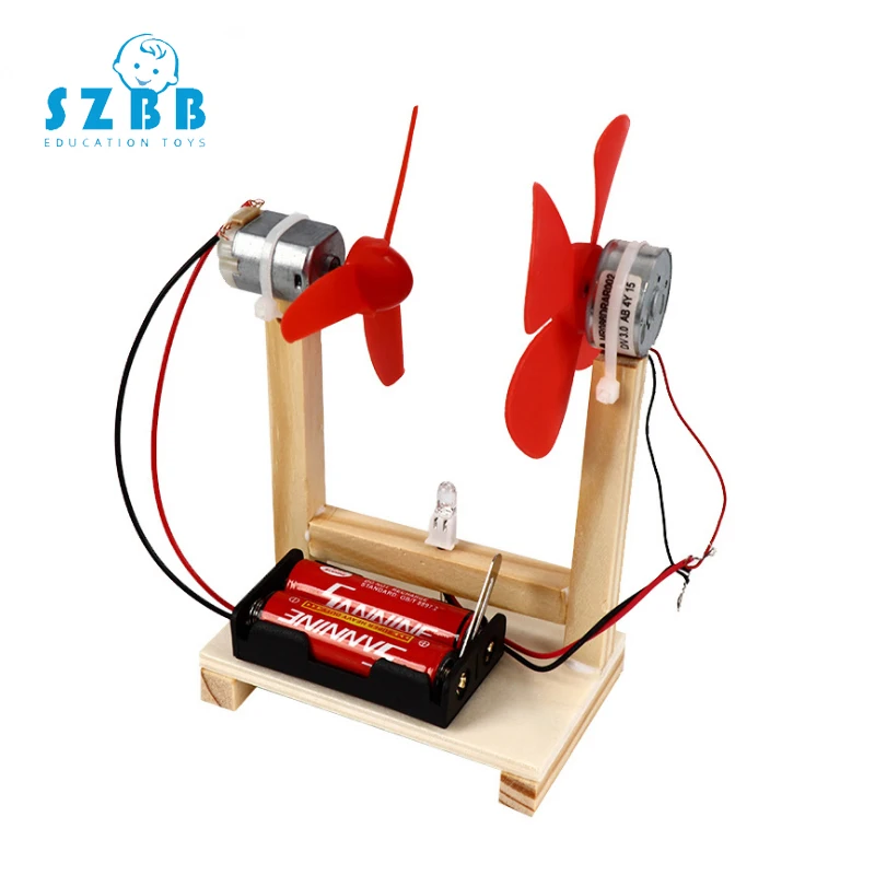 2019 Sz Паровая DIY креативная модель ветровой турбины наборы для детей проекты