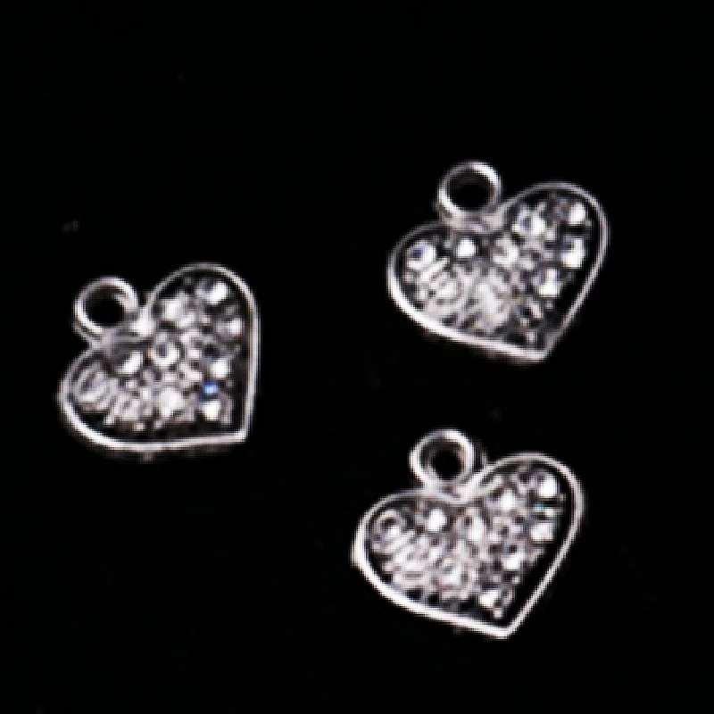 8 шт. серебряные подвески для браслетов и ожерелий | Украшения аксессуары