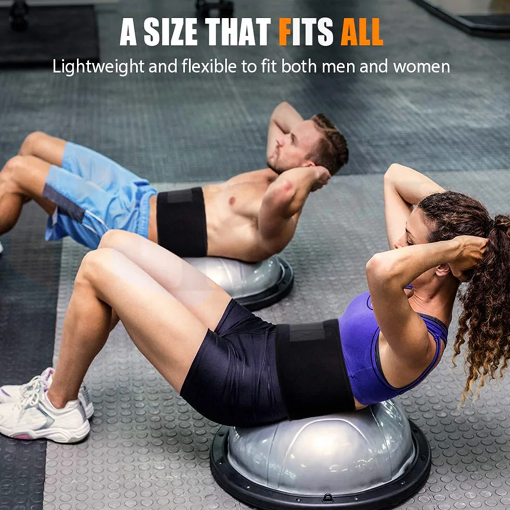 Легкий спортивный поясной ремень фитнес корсет для живота регулируемый легко