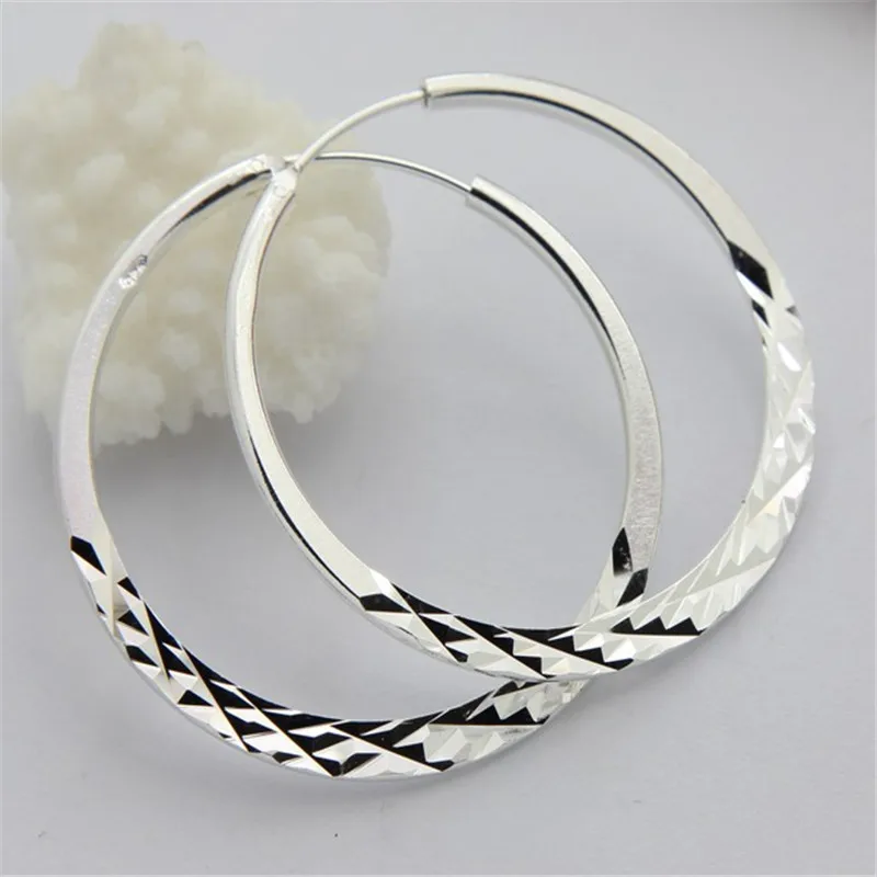 925 стерлингового серебра серьги модные ювелирные изделия автомобильный