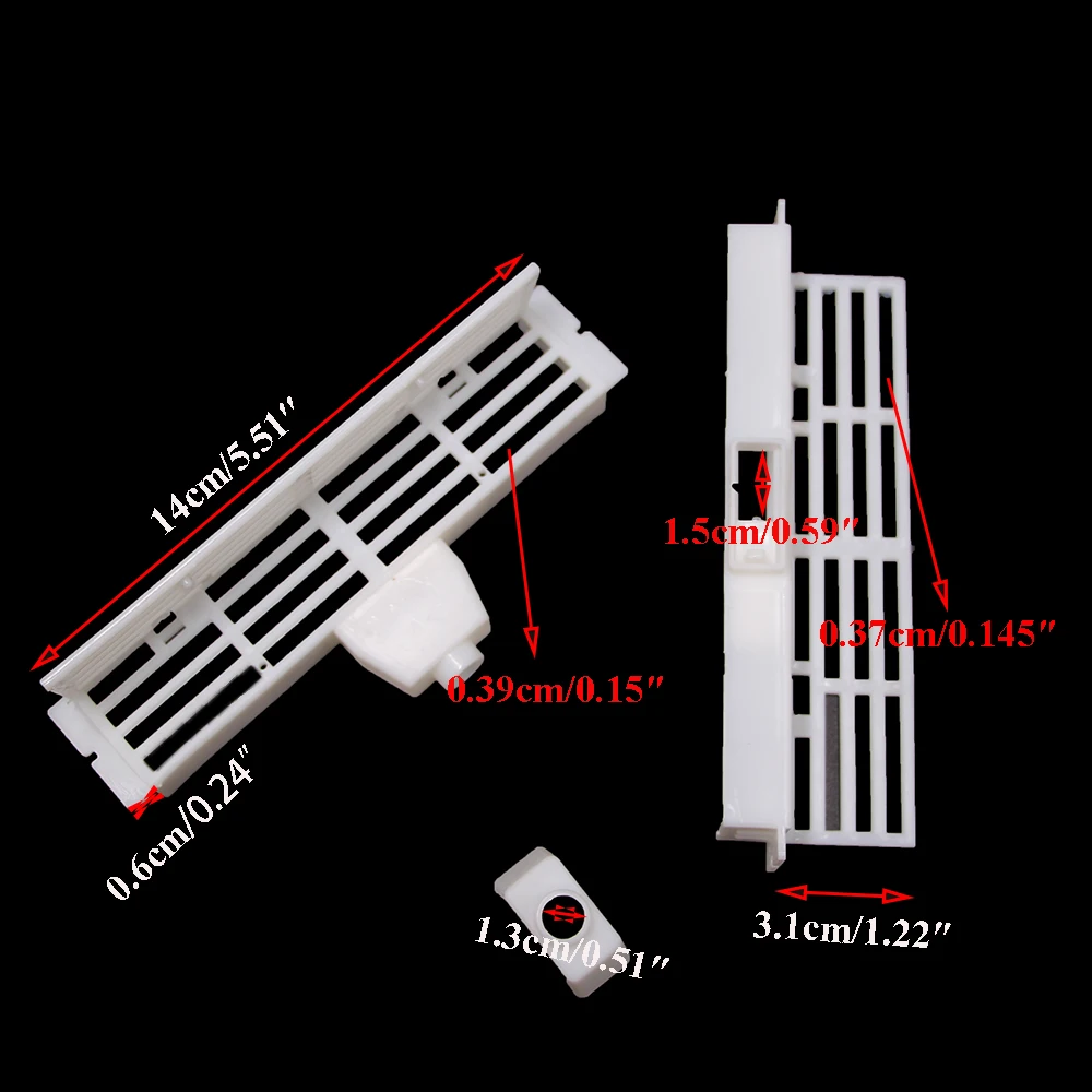 20PCS Plastic Beehive Gate Garden Supplies Spacer Frame Anti Escape Fly Run Bees Tools White Gray Beekeeping Tool Wholesale | Дом и сад