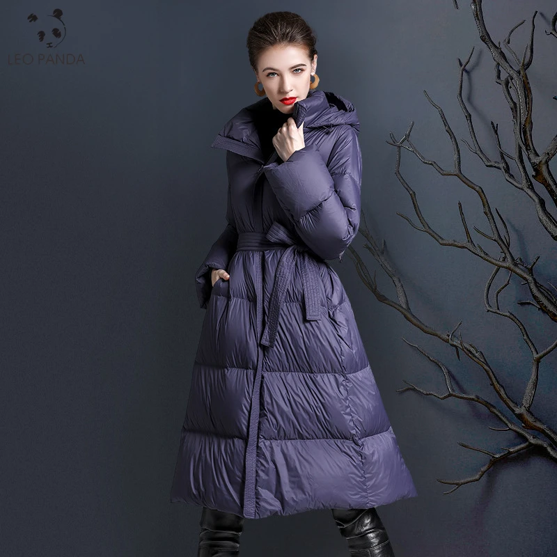 

2021 New Winter Oversize Warm 90% White Duck Down Coat Long Female Thick Bubble Outerwear Casual Hign Quality Jacket Clothing