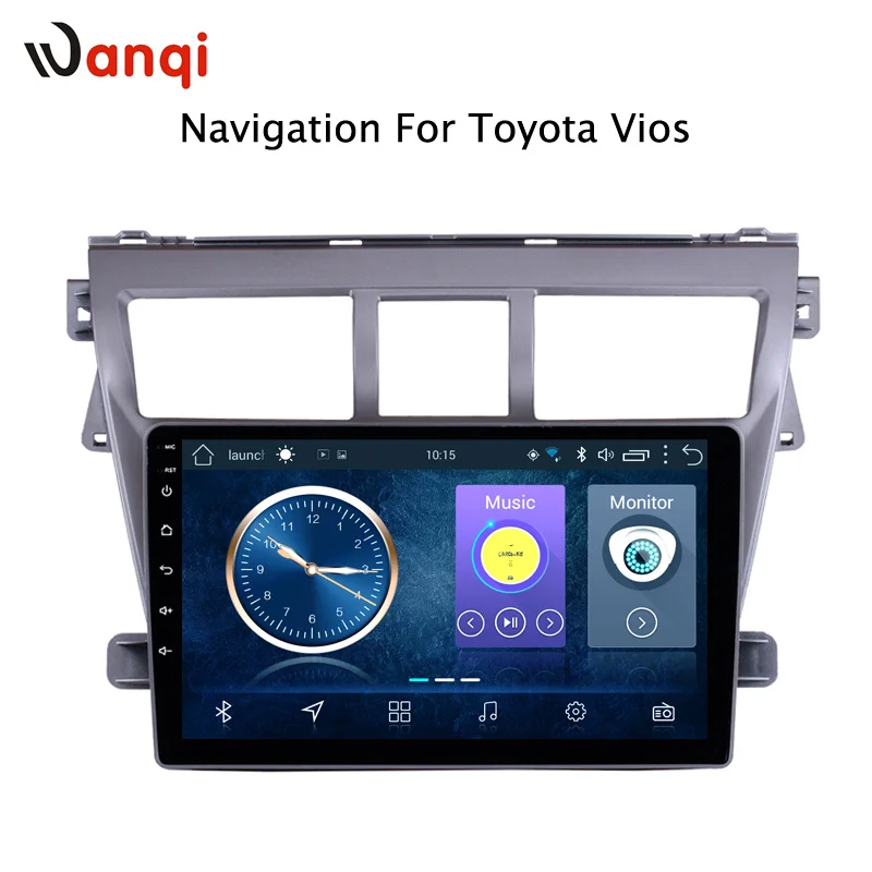 Android 8 1 Автомобильный cd мультимедийный плеер GPS для Toyota Vios YARIS 2008 2009 2010 2011 2012 2013