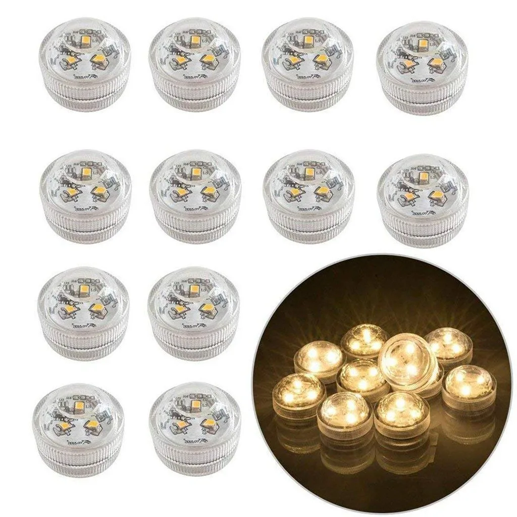 Аквариумный погружной светодиодный светильник чайная Свеча для ВАЗ вечерние