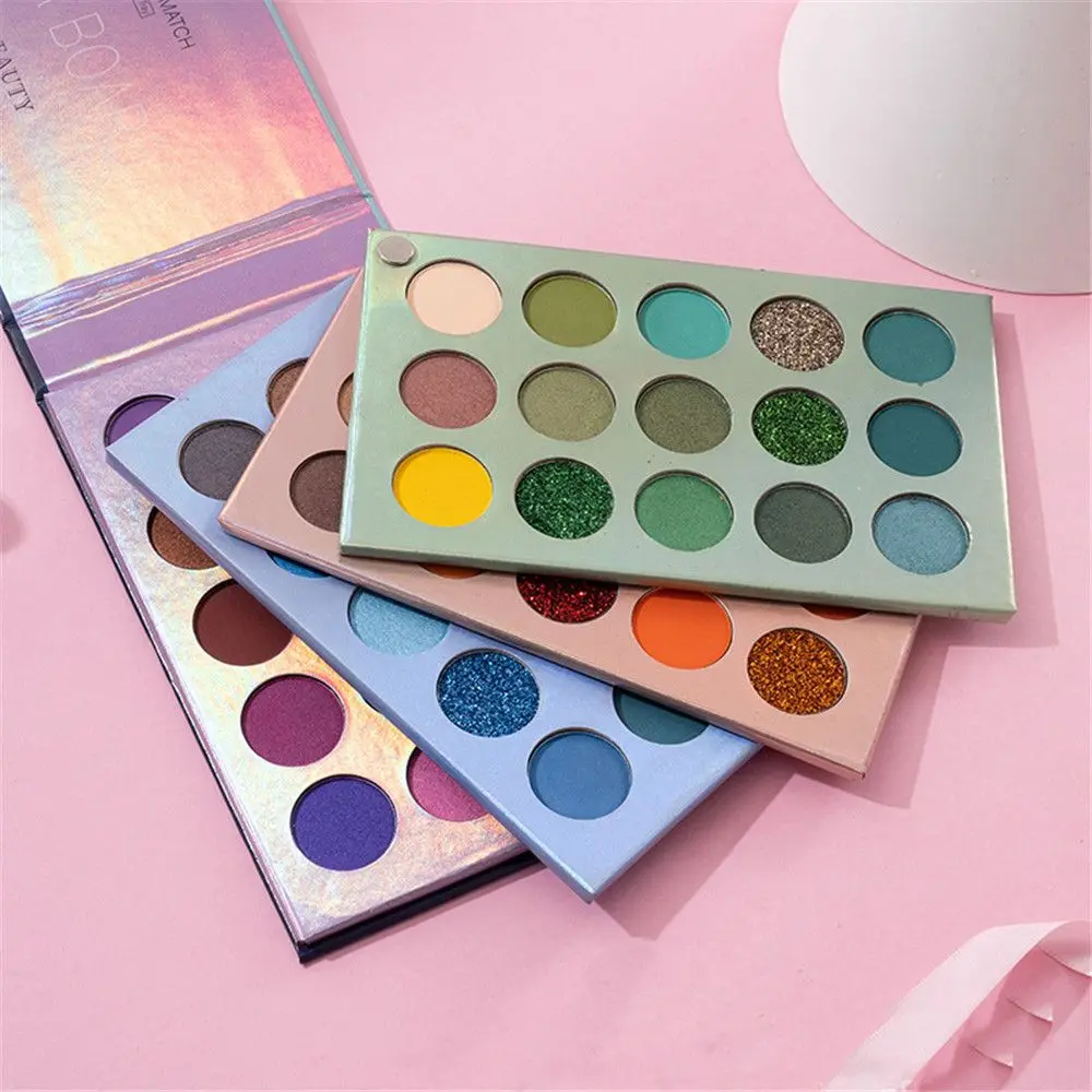 

60 Colors Natural Matte Glitter Metallic Color Board Makeup Palette Eyeshadow Palette Highlighter Eye Pigment