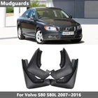 Автомобильные Брызговики для VOLVO S80 S80L 2007-2016, брызговики, брызговики крыло брызговиков 2015 2014 2013 2012 2011 2010 2009