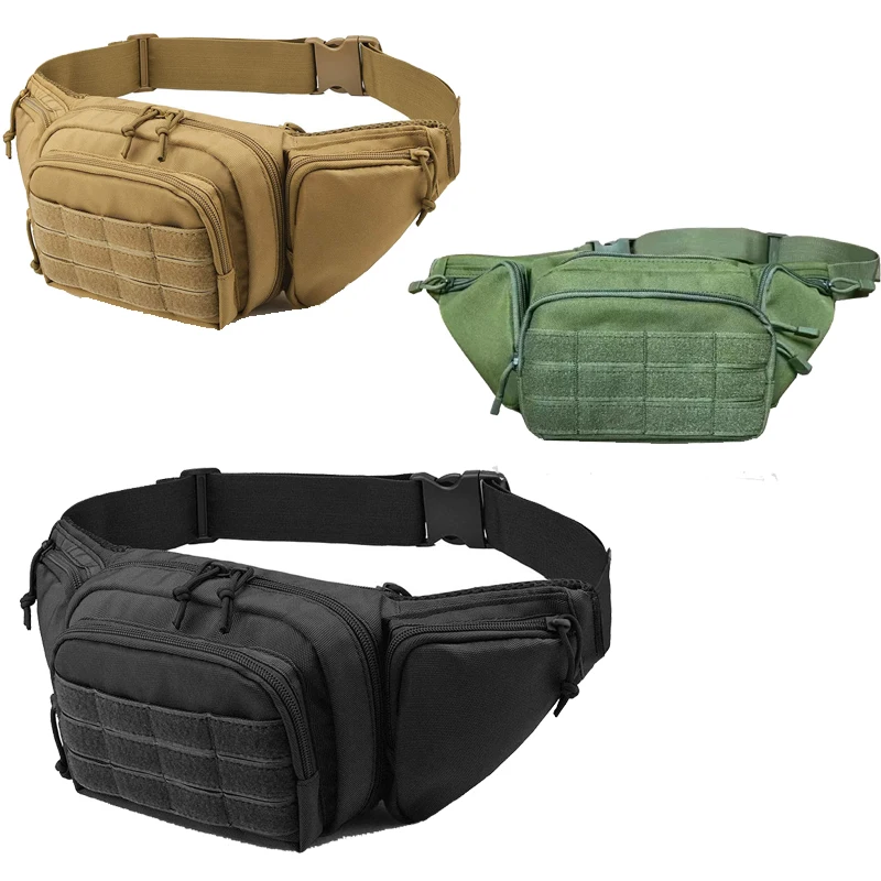 Поясная сумка тактическая военная с регулируемым ремешком | Спорт и развлечения