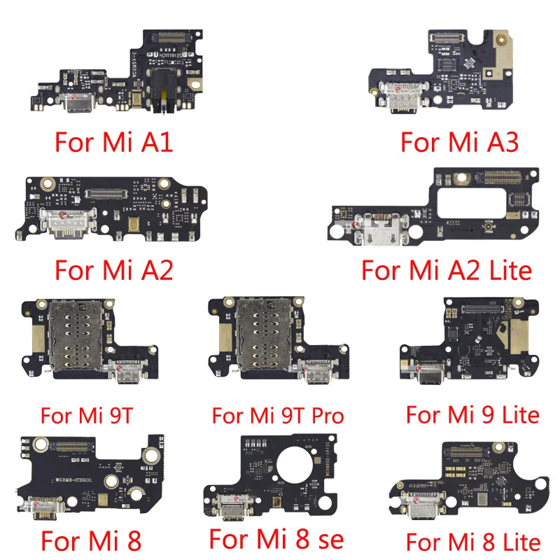 Зарядное устройство USB для XiaoMi Mi 9T Pro 9 8 SE A3 A1 A2 Lite док станция с разъемом гибкий