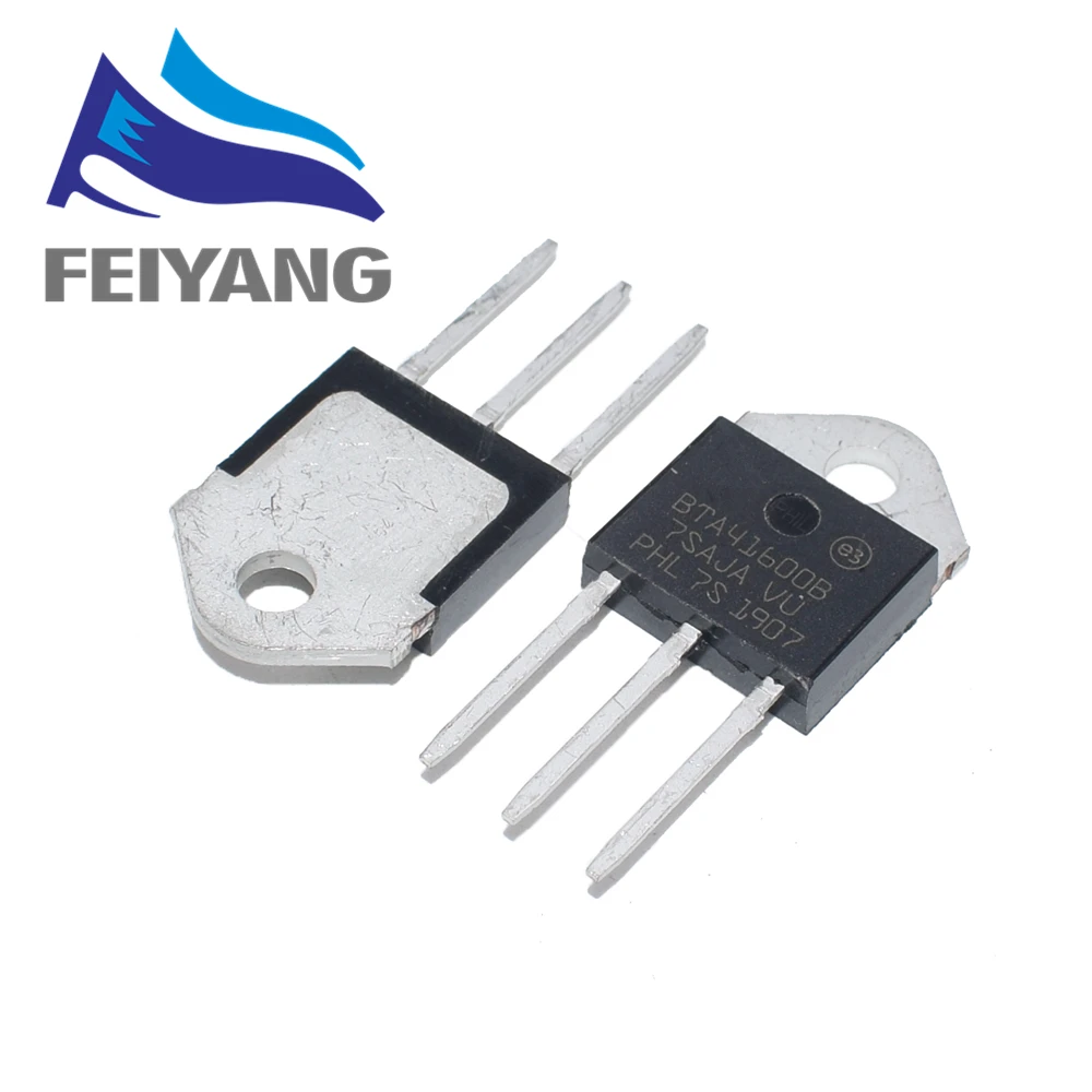 100 шт./лот BTA41-600B BTA41-600 BTA41600B TO-3P 40A 600V 100% Новый оригинальный | Электронные компоненты