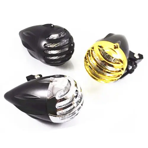 

Motorcycle Bullet 12V H4 Headlight High/Low Lamp Head Light For Harley Honda Suzuki Touring Cafe Racer Kawasaki Yamaha Suzuki