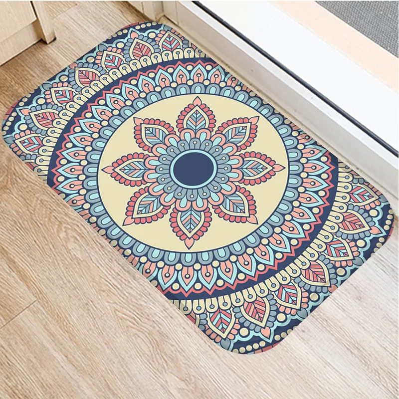 

High-quality flannel anti-skid floor mats decorative rug kitchen mats living room mats home furnishing non-slip mats bath mat