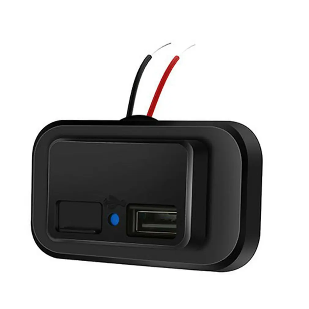 

Универсальное автомобильное зарядное устройство с двойным USB разъемом, электрическая розетка с крышкой, двойной порт, быстрое автомобильно...