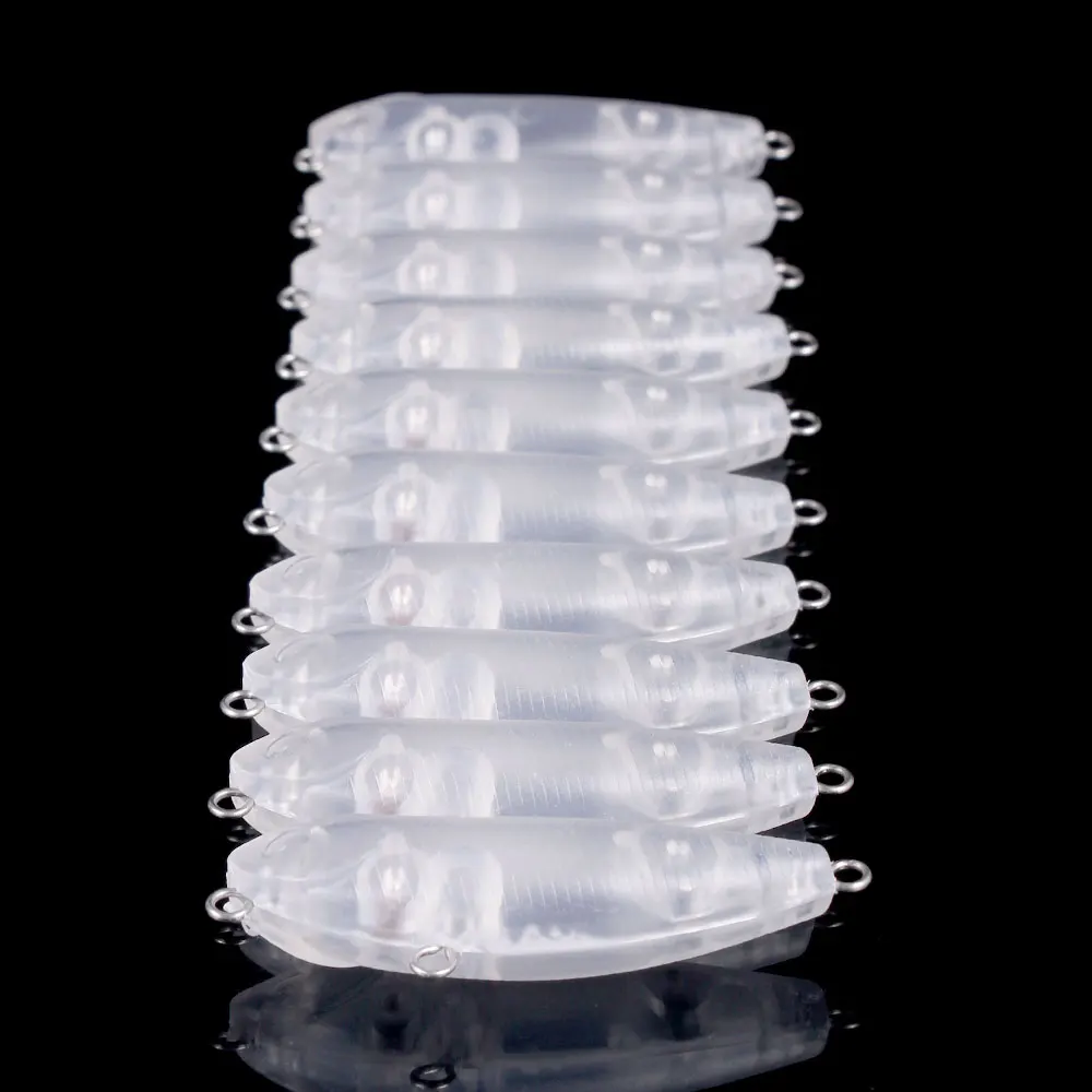 50 шт. 5 см 4 г пустые обнаженные приманки кренк карандаш приманка в виде гольяна