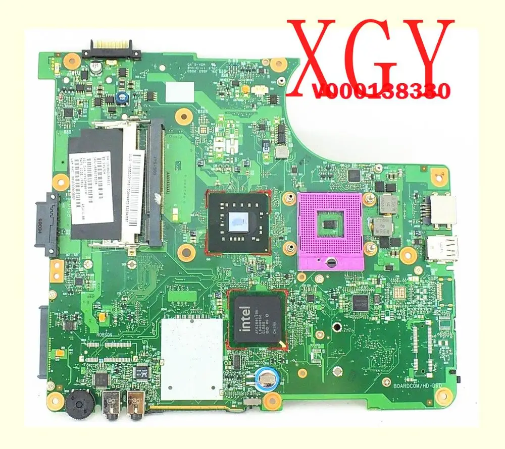 Материнская плата V000138330 Intel GL40 для ноутбука Toshiba Satellite L300 L305 100% протестирована