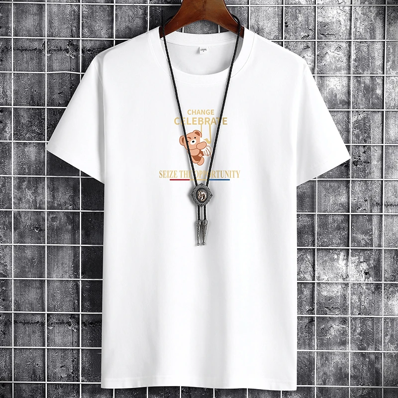 

T Shirt for Men Summer 2021 Anime Streetwear T-shirt Harajuku Alternative Gothic Clothes Punk Graphic Hip Hop Oversized T Shirt