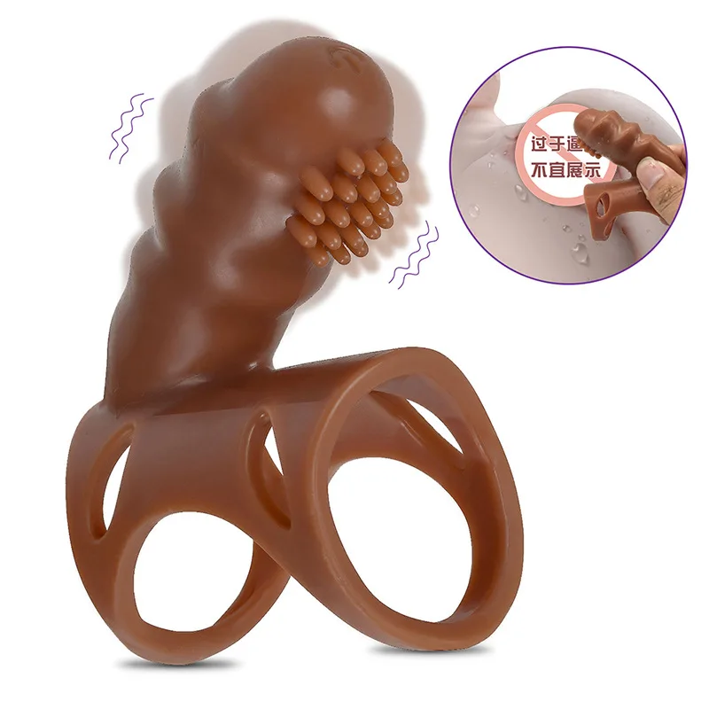 Вибратор для мужчин кольцо с замком задержкой парный флирт мастурбатор мужской