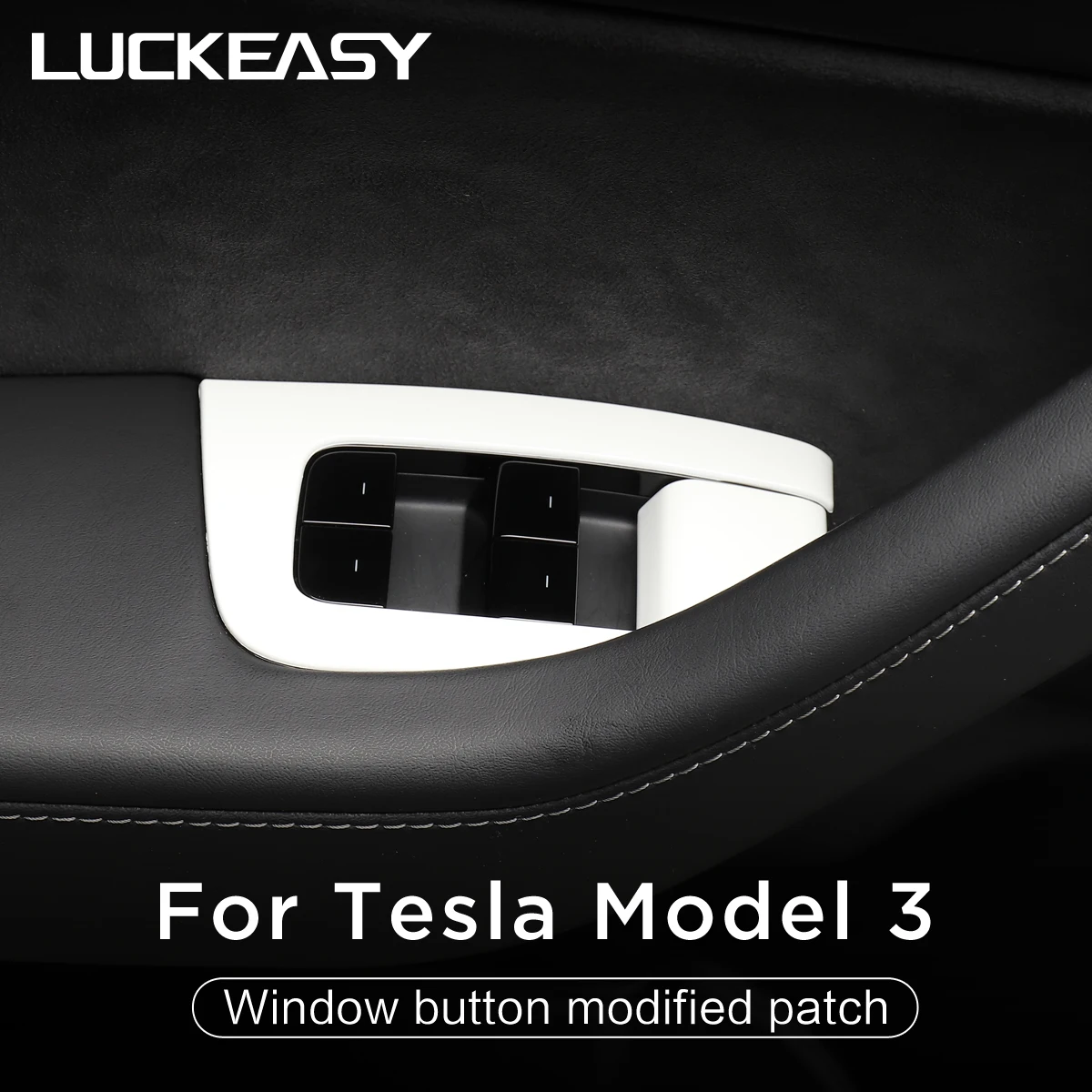 LUCKEASY авто аксессуары для интерьера автомобиля Tesla модель 3 2017 2020 АБС пластик