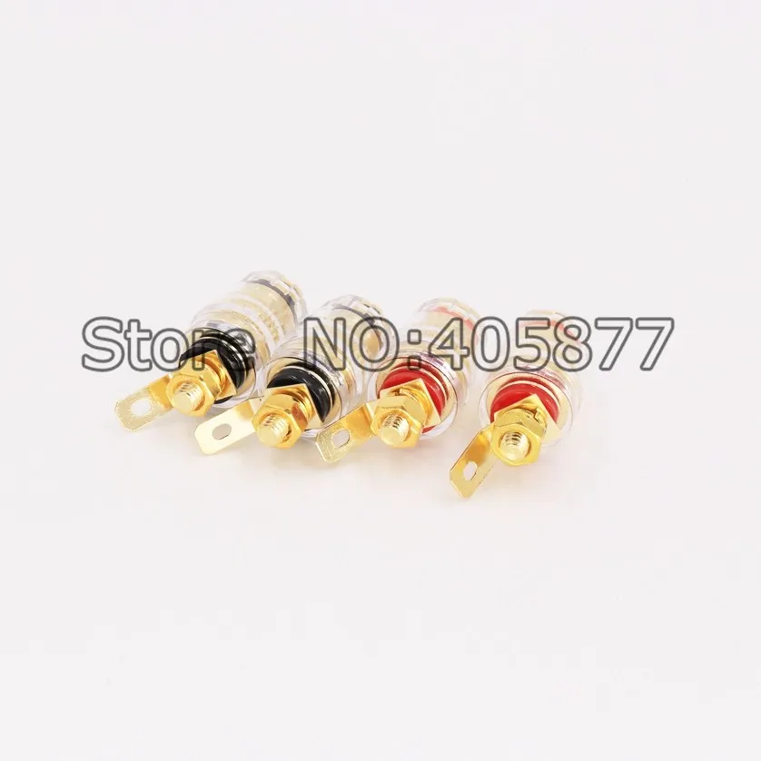 

10pcs mini Binding Post for Speaker Amplifier 4MM Banana Plug connector