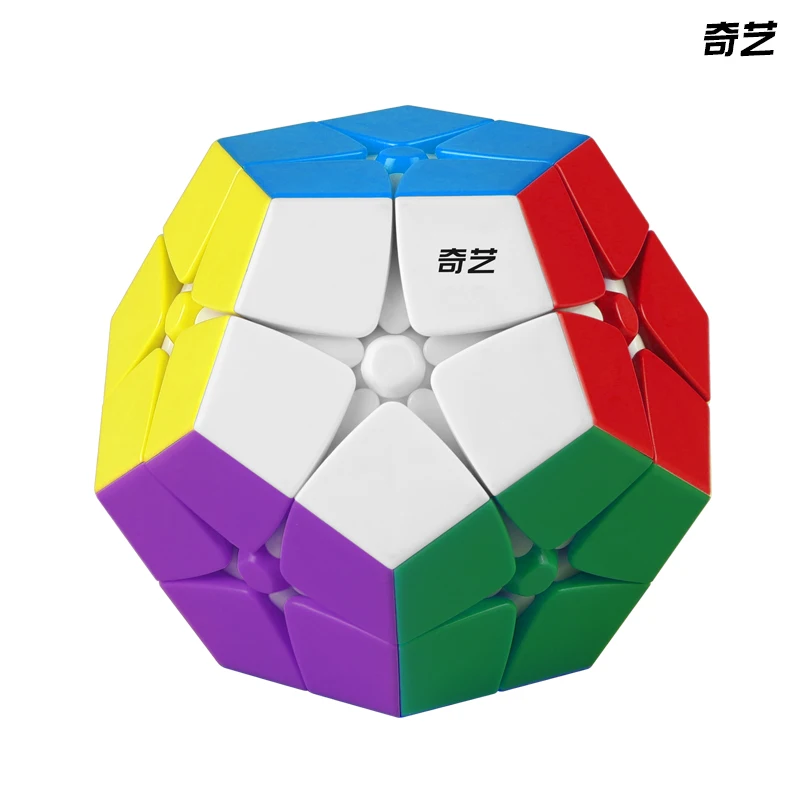 Qiyi 2x2 3x3 комплект Megaminx Qiheng черные наклейки скоростной куб развивающие игрушки
