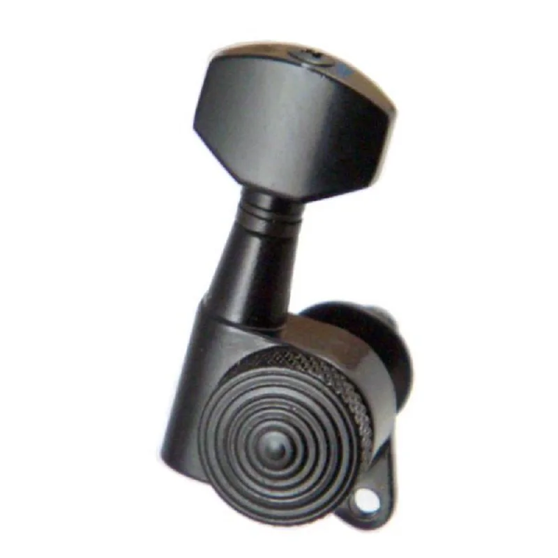 6 правый черный гитара из цинкового сплава Колки peg-тюнер 6R народные Гитарные