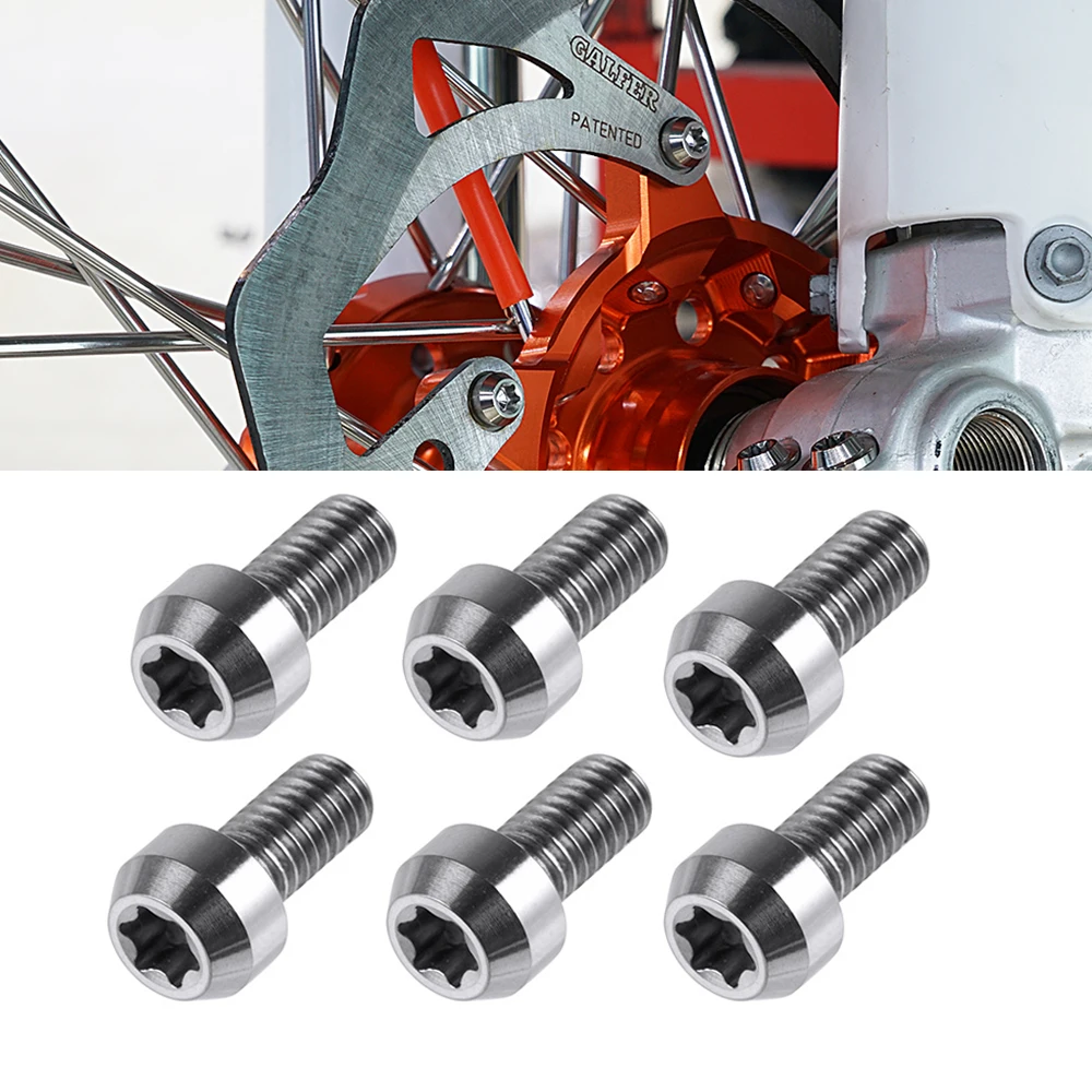 

Disc Brake Rotor Bolts For KTM 125-530 SX SXF XC XC-F EXC EXC-F XCW Husaberg FE250 FE450 FE501 TE125 Huaqvarna TC FC TX FX TE FE