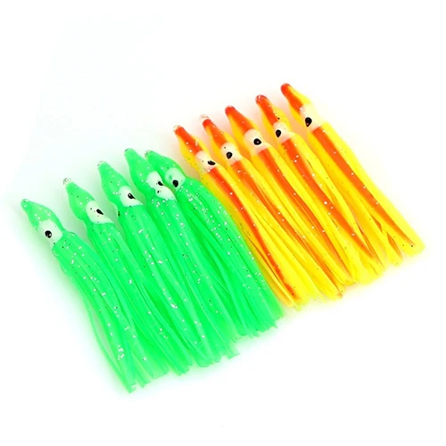 10 шт. воблер Карп Рыбалка мягкие приманки для рыбалки разноцветные Цвет мягкий