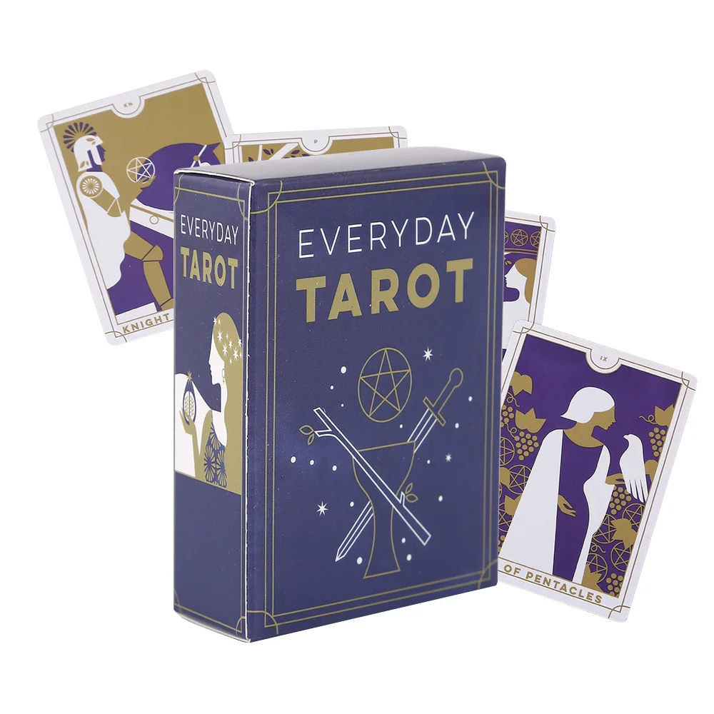 

2021New Tarot Divination Card Table Game Toy Prediction Astrology Color Printing Altar Cloth Werewolf Magic