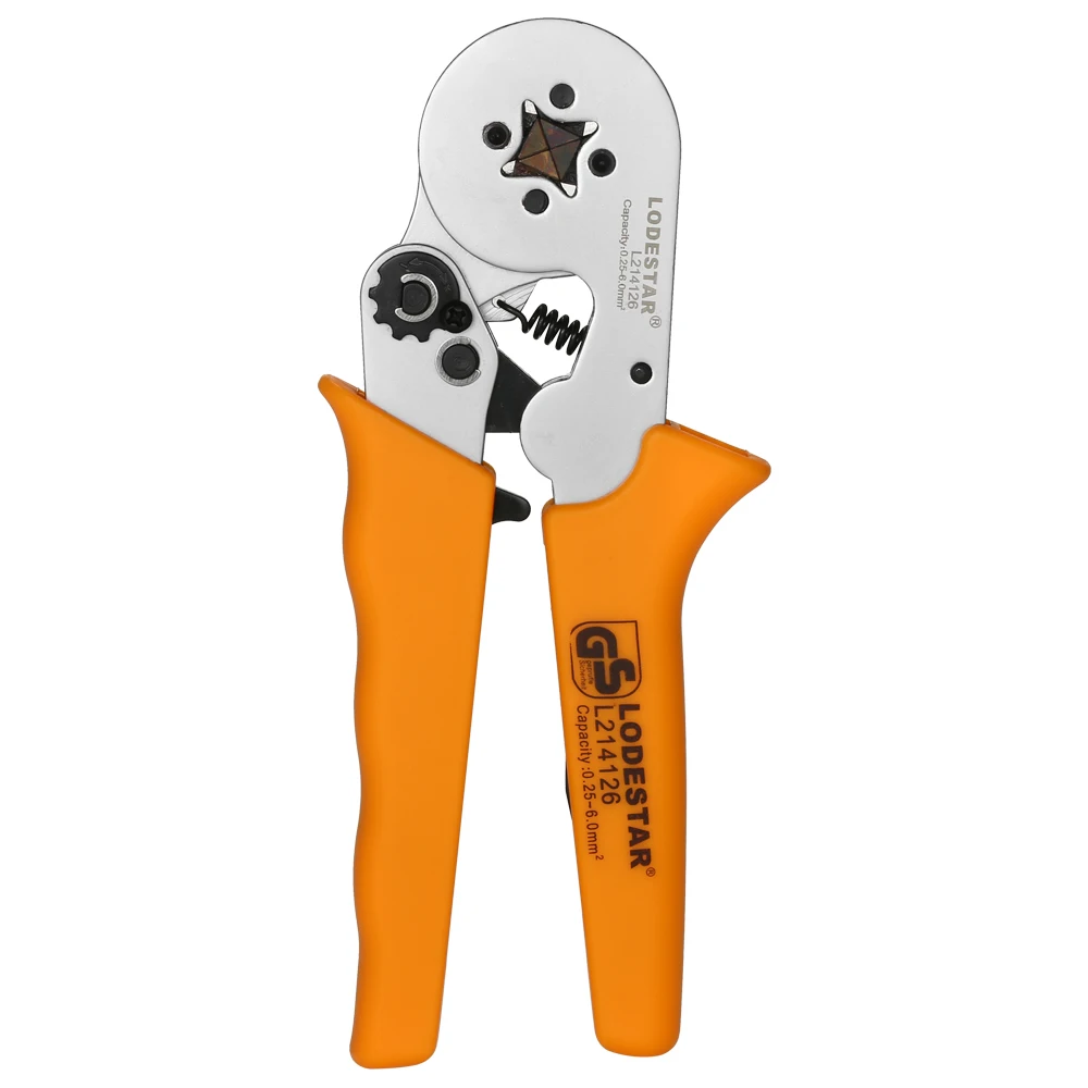 Профессиональные Обжимные Щипцы LODESTAR обжимной инструмент емкость 24 ~ 10 AWG для