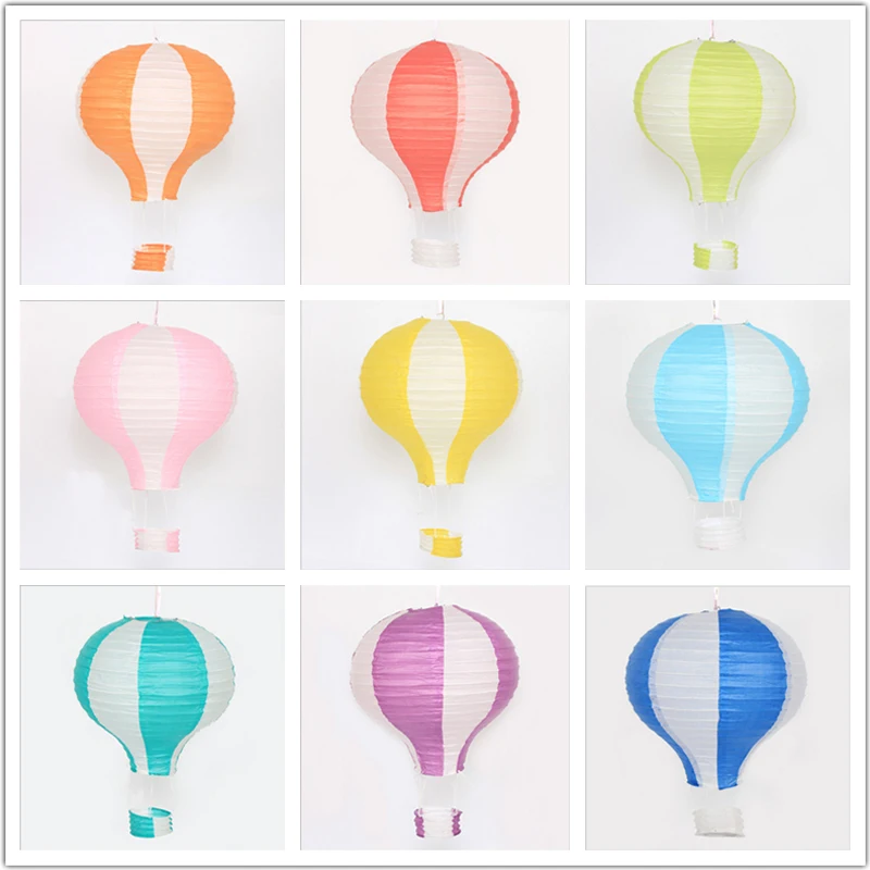 12 16 дюймов Радужный воздушный шар бумажный фонарик декоративные Детские