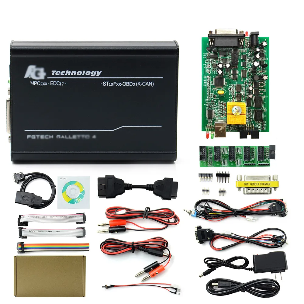 ECU программирующий инструмент Fgtech V54 Galletto 4 Master версия 0475 с функцией BDM Tricore OBD|ecu