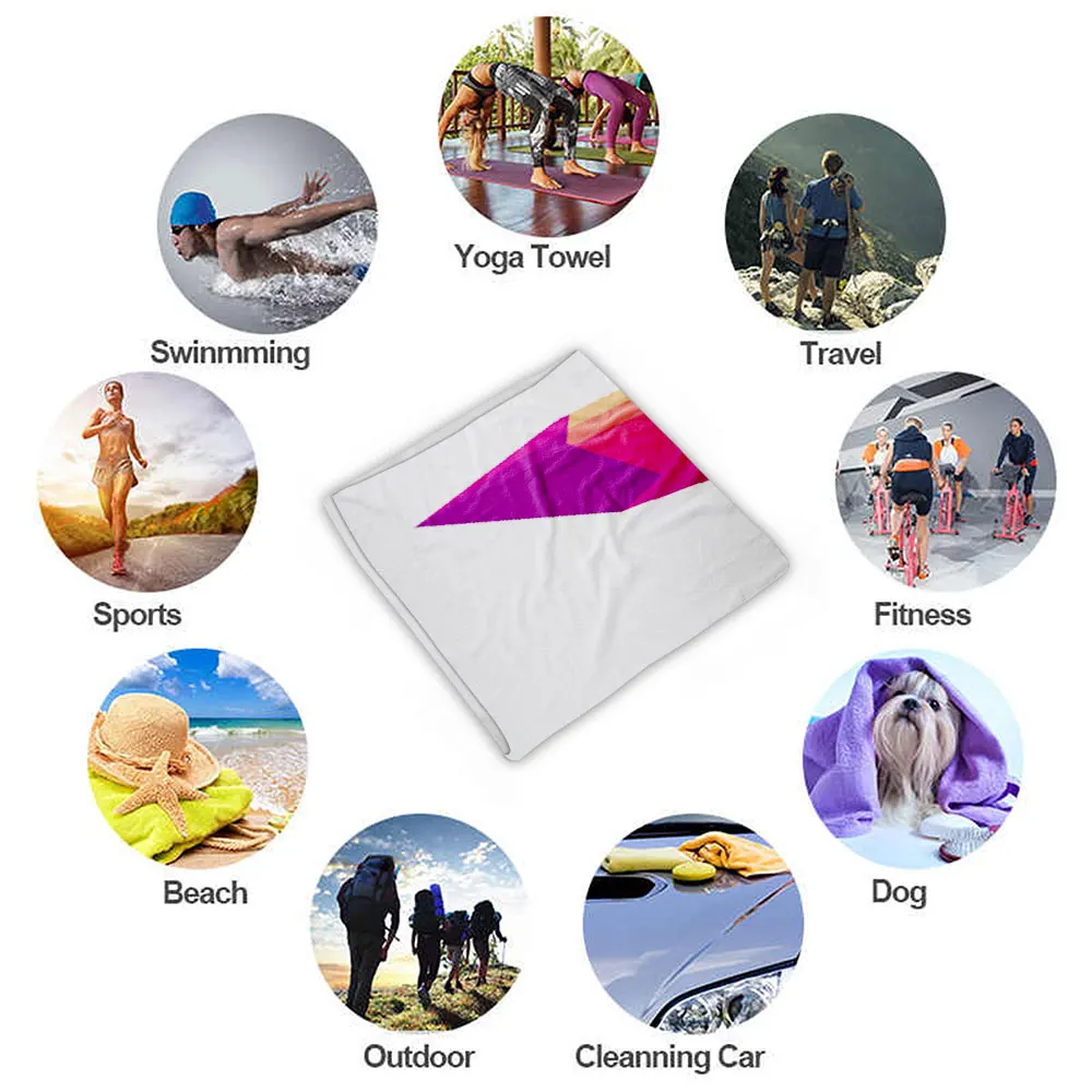 Полотенце Silstar Tex из микрофибры с принтом лисы |