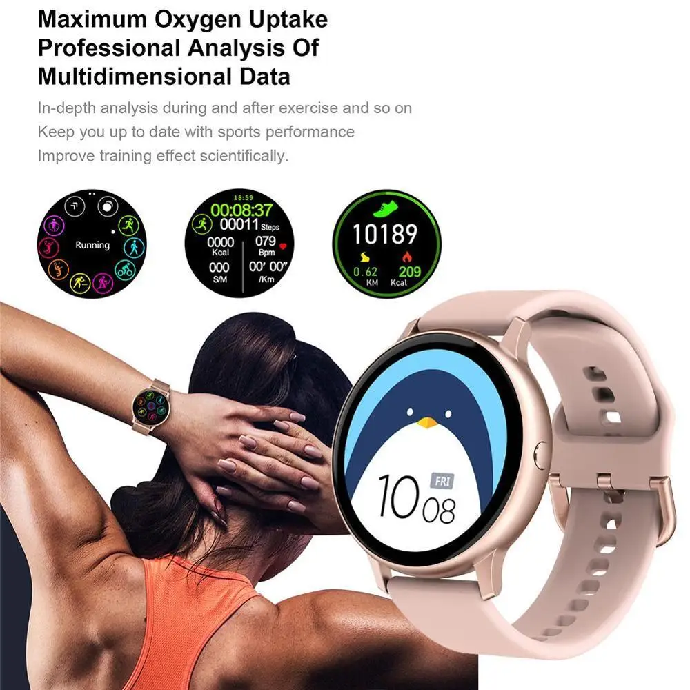 

DT88 pro Smart Watch women ECG Heart Rate Blood Pressure Tracker IP68 Sport Fitness Waterproof oxygen Smartwatch U0M5