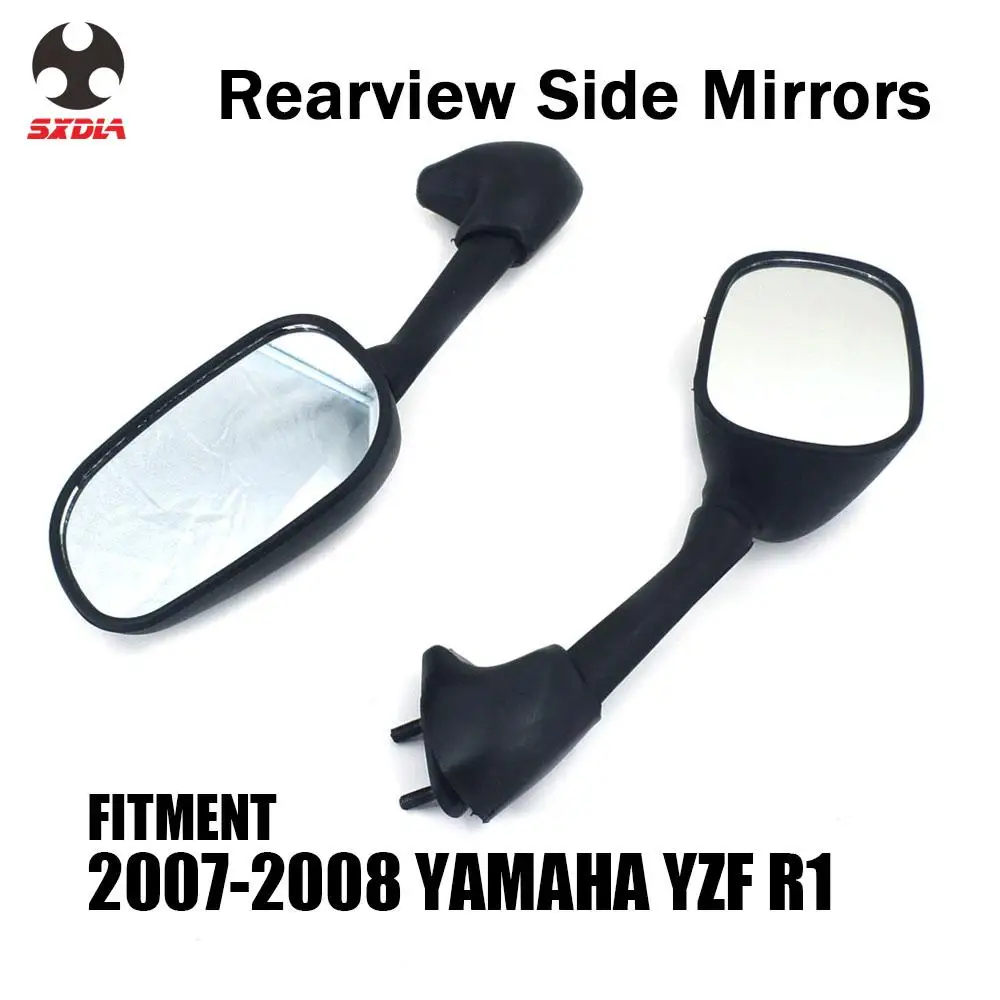 

Motorcycle Rear Side Rearview Mirror Rear View For YAMAHA YZFR1 YZF R1 YZF-R1 2007 2008