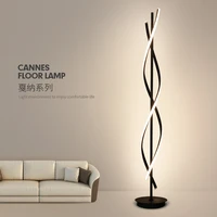 nordic style led floor lamp standing pole bright dimmable led floor light for living room bedroom foyer childrens room hotel
