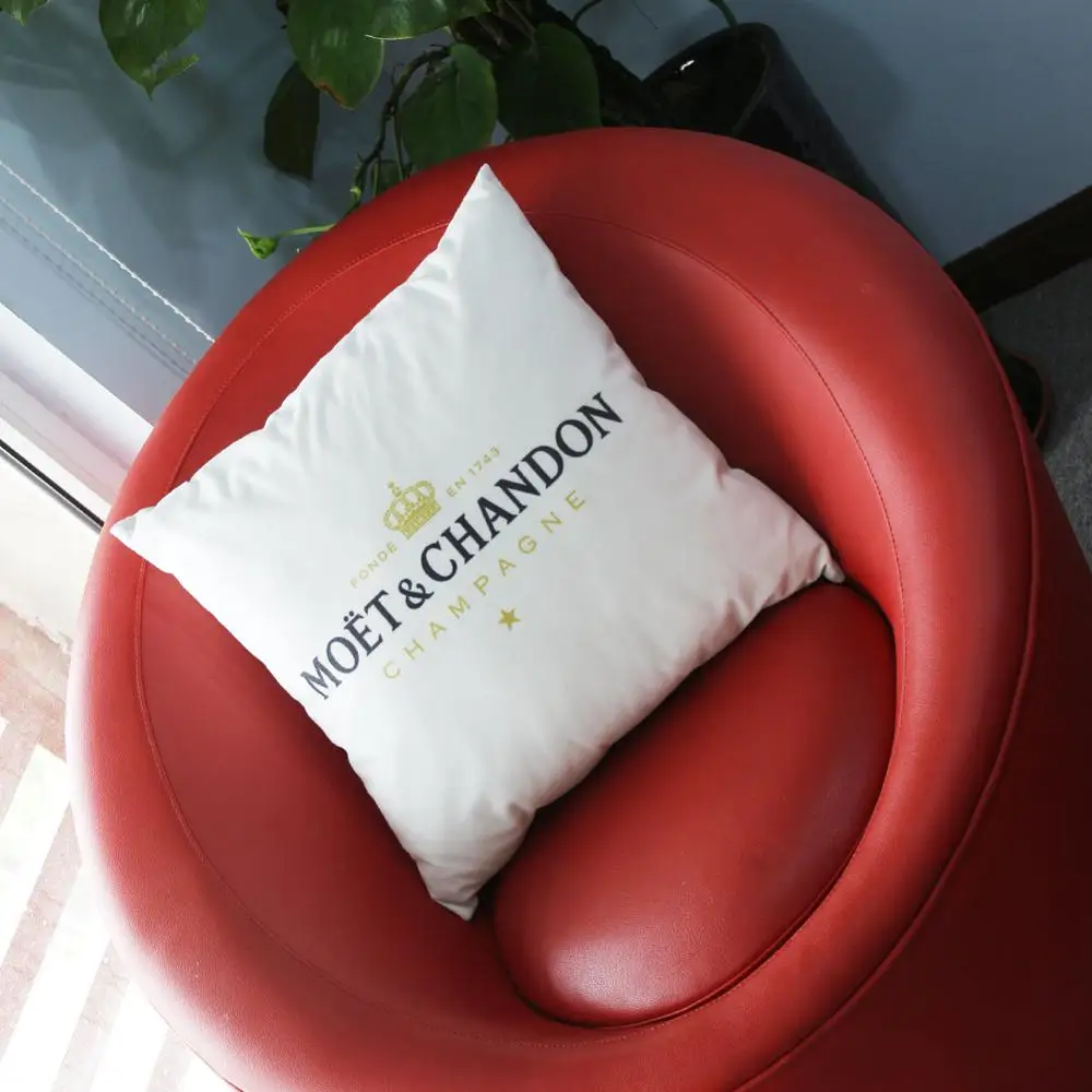 

Black Velvet Pillow Case Letter Double-Sides Printed Pillowcase Soft Cushion Cover 45X45cm Home Decorative Pillow Cover