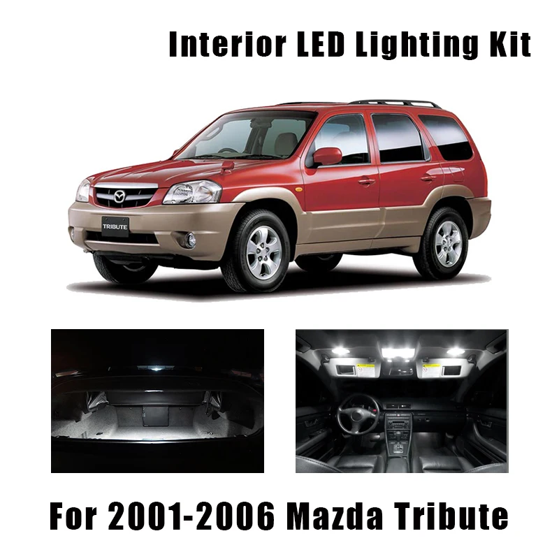 12 лампочек белый светодиод автомобильная карта купольный свет комплект для