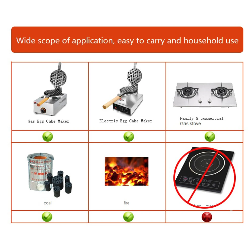 WantJoin вафельница с пузырьками противень для выпечки дома тефлоновая