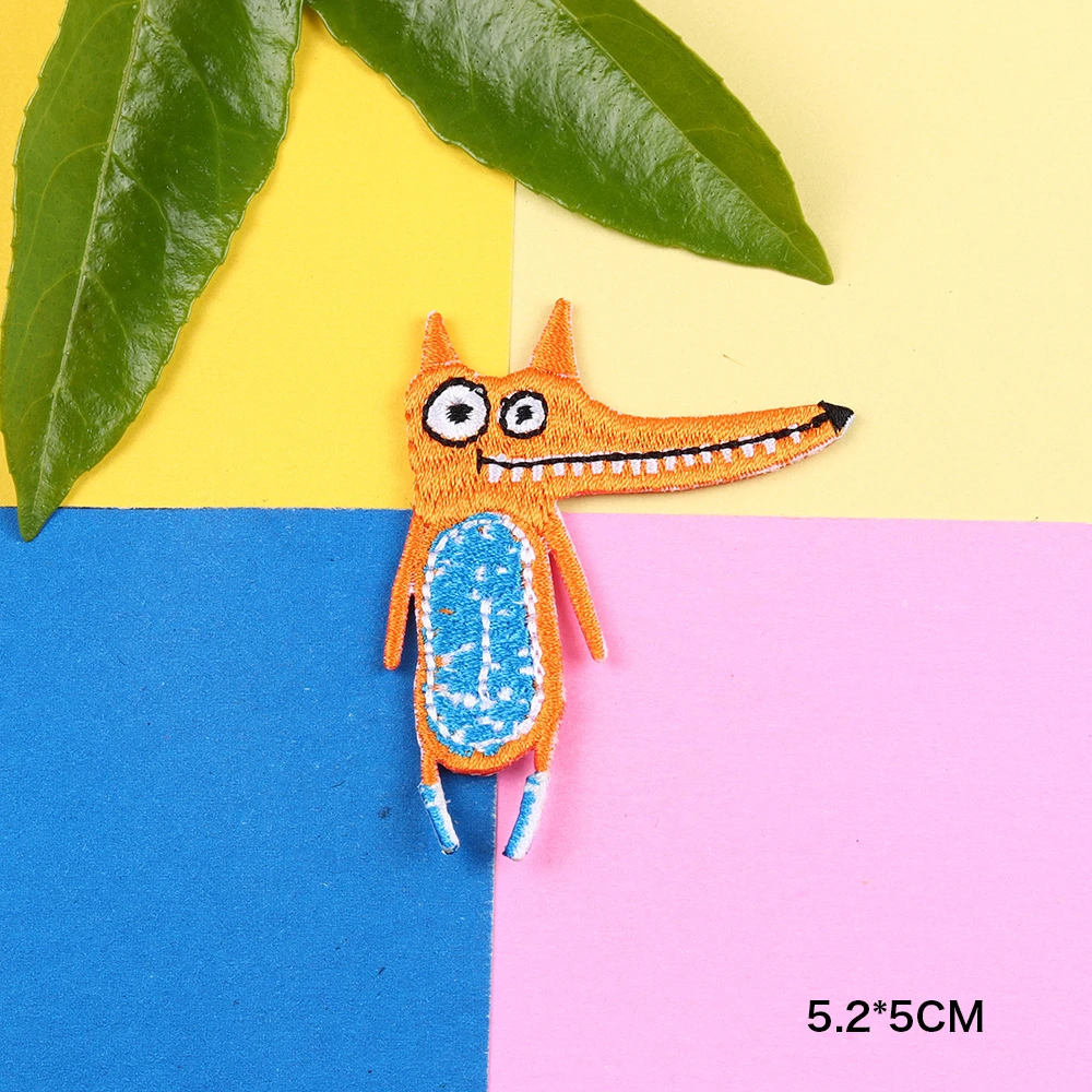 Изысканные волк нашивки в виде животных 3D &quotсделай сам&quot с вышивкой под