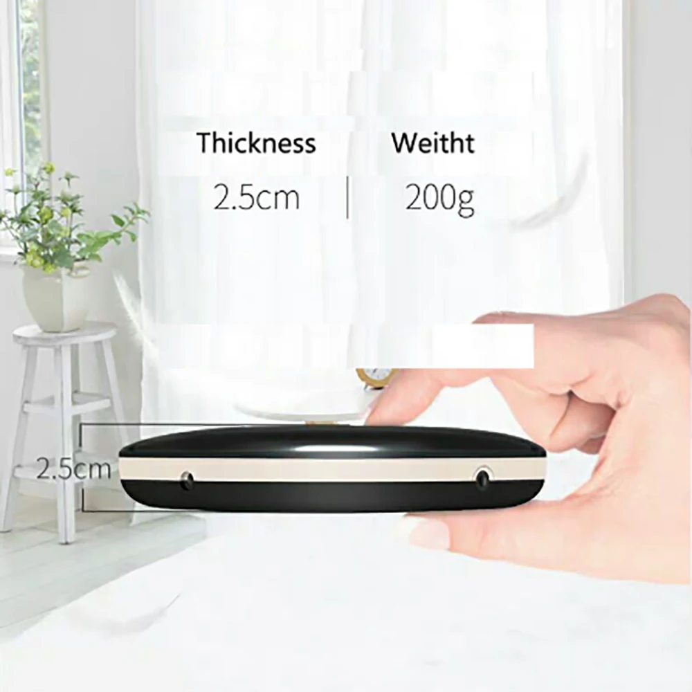 Портативный Bluetooth CD-плеер HOTT 711T персональный плеер со светодиодный кой с